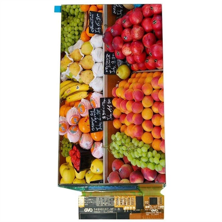5,48 tommu LCD skjár